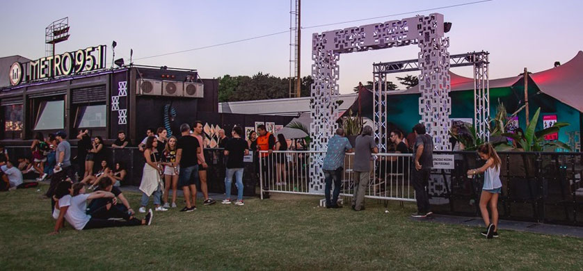 Metro 95.1 fue la radio oficial de Lollapalooza Argentina