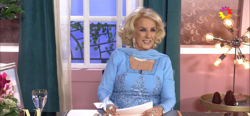 Con un nuevo horario, Mirtha Legrand volvió a Eltrece