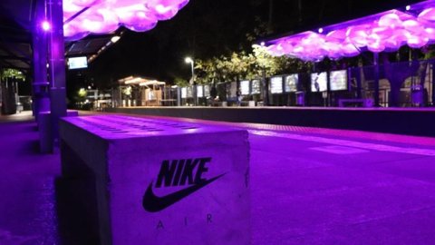 Nike y Volmedia llevaron adelante una acción BTL en San Isidro