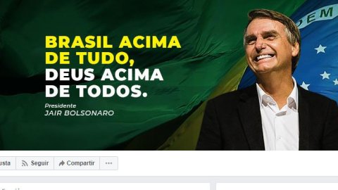 Jair Bolsonaro es el líder con mayor interacción en Facebook