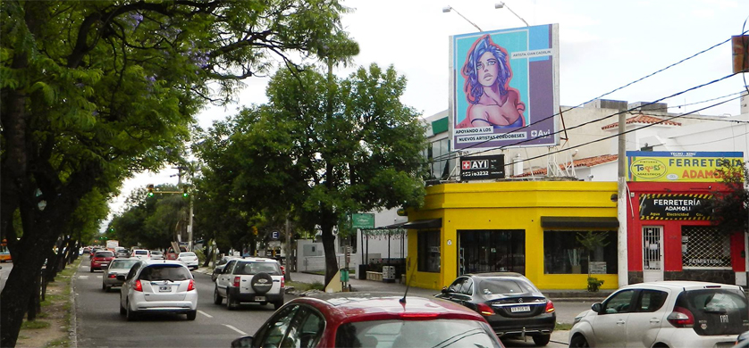 AYI Publicidad cede espacios libres a artistas emergentes