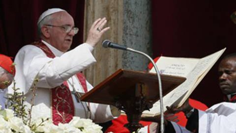 TVP pone al aire el Vía Crucis Pascual presidido por el Papa Francisco
