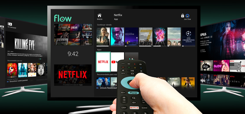 Cablevisión Flow integra a Netflix en su plataforma
