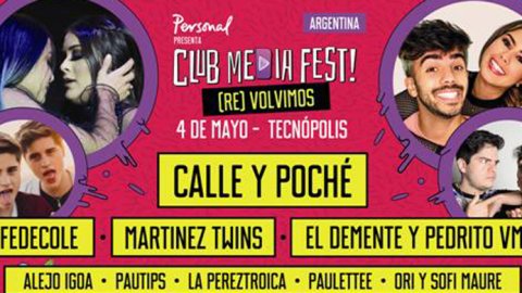 Vuelve a la Argentina el Club Media Fest