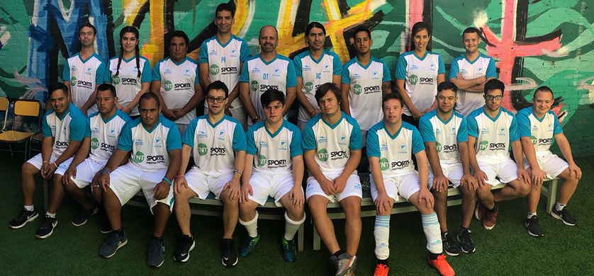 TNT Sports apoya a la selección argentina de FUTSAL de Síndrome de Down
