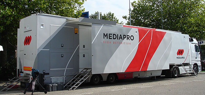 Mediapro suma siete nuevas unidades móviles en Chile