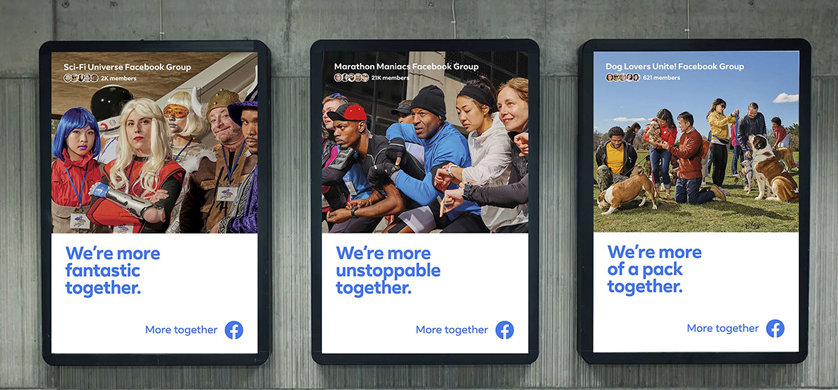 "More Together", la nueva campaña global de Facebook apuntada a las comunidades
