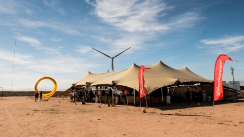 Magnética realizó el evento de inauguración del Parque Eólico Budweiser