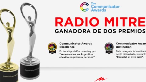 Radio Mitre fue premiada con dos Communicator Awards