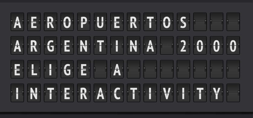 Aeropuertos Argentina 2000 eligió a Interactivity
