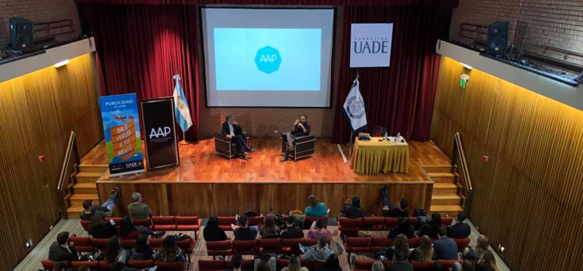 La AAP participó de la Jornada Publicitaria “Federico Ortiz” en la UADE