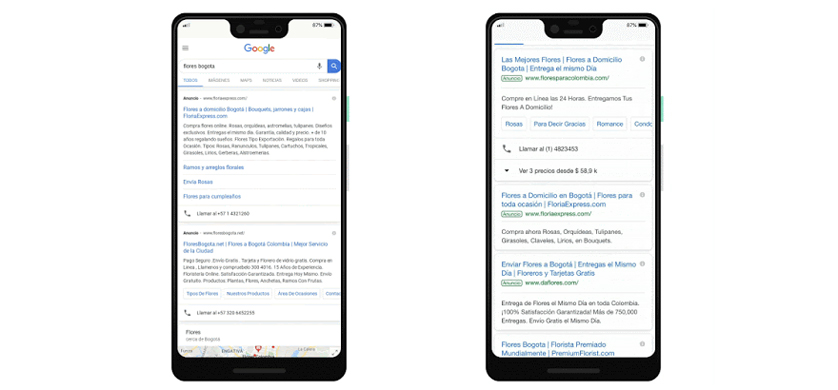 Google renovó la imagen de sus resultados de búsqueda