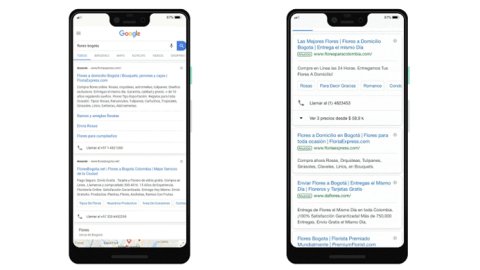 Google renovó la imagen de sus resultados de búsqueda