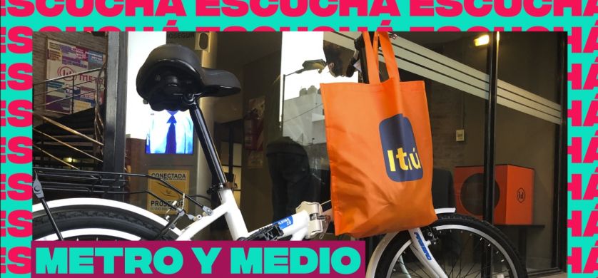 Acción de Metro 95.1 para Banco Itaú