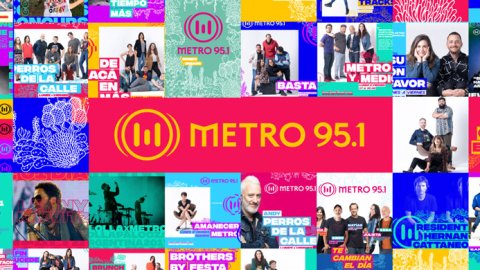 Metro 95.1 hizo una renovación de marca y lanzó su campaña 2019