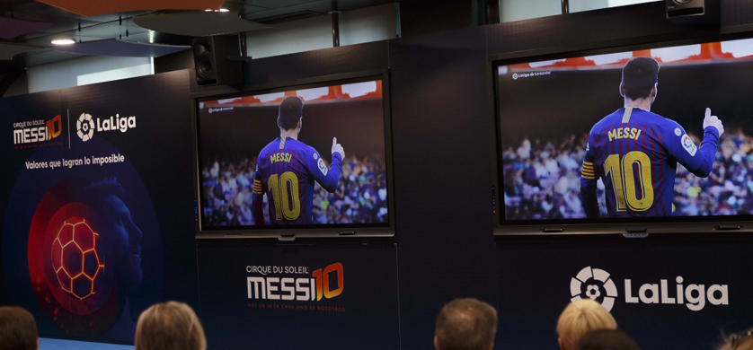 Messi10 by Cirque du Soleil lanzan el Messi10 Challenge LaLiga
