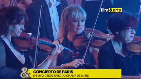 Film & Arts emitirá el "Concierto de París" para toda Latinoamérica