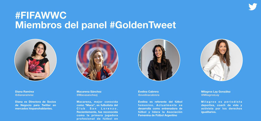 Twitter dio a conocer el panel de jueces para los premios #GoldenTweet 2019