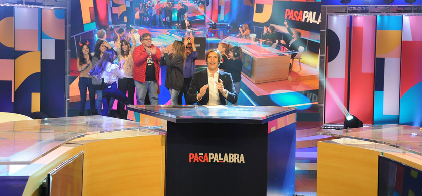 Pasapalabra festeja sus 500 programas al aire en Eltrece