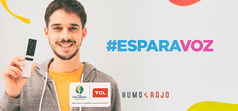 #EsParaVoz, la nueva campaña de Humo Rojo para TCL