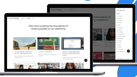 Google anunció "Crea con Google", un hub de contenido para agencias y creativos