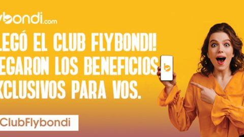 La low cost Flybondi lanzó un club de membresías