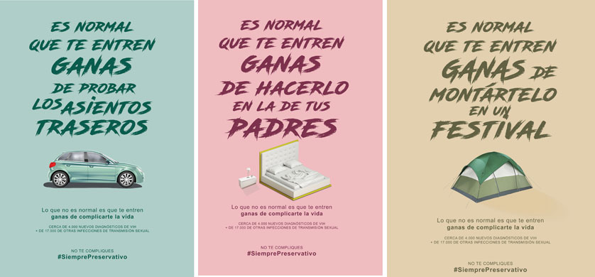 “Ganas”, la campaña de Indira para el Ministerio de Sanidad de España