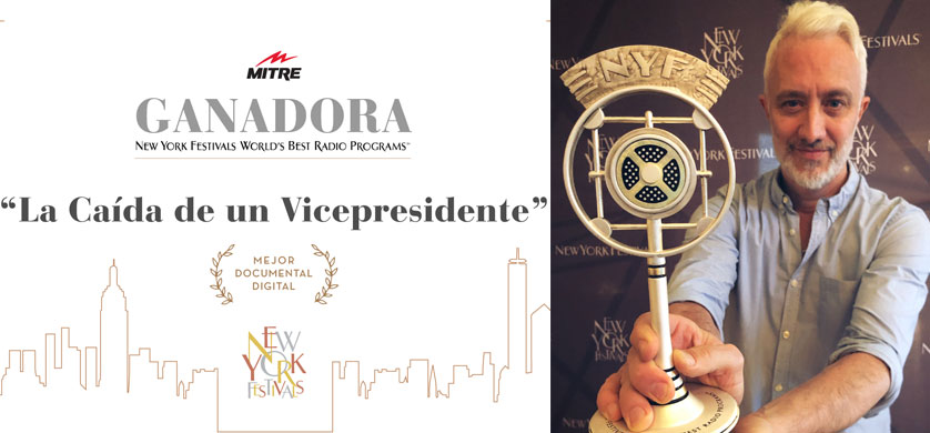 Radio Mitre y FM Metro fueron premiadas en el Festival de Radio de Nueva York