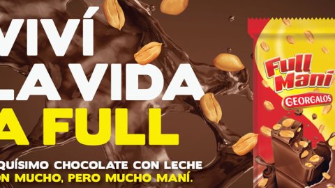 "Viví a full", la campaña de Hermida para Full Mani de Georgalos