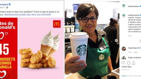 Comportamiento en redes sociales de los restaurantes de comida rápida en México
