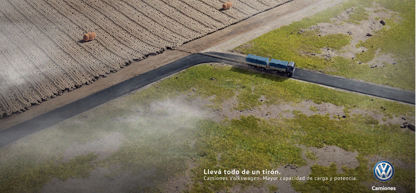 "Tejidos", la nueva campaña gráfica de Volkswagen