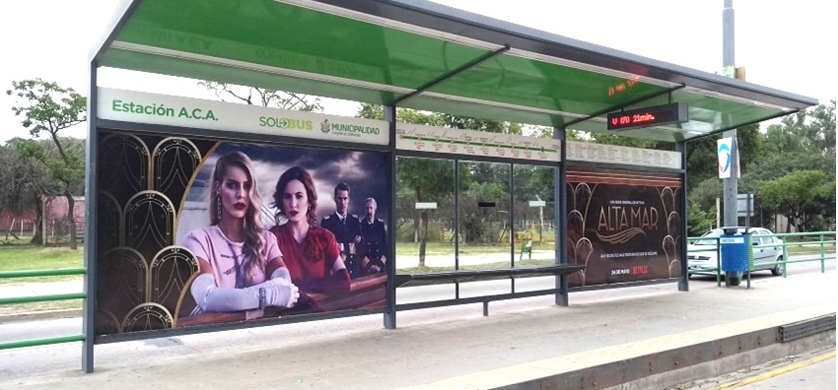 Campaña de Netflix en dispositivos de Braver