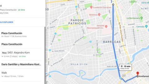 Google Maps incorpora información de seis líneas de trenes