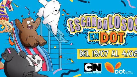La diversión de Escandalosos de Cartoon Network llega a DOT Baires Shopping
