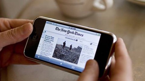 El 68,4% de los internautas accede a los diarios online a través del smartphone