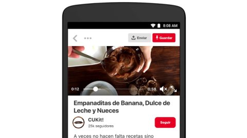 Pinterest presenta nuevas formas de descubrir videos inspiradores