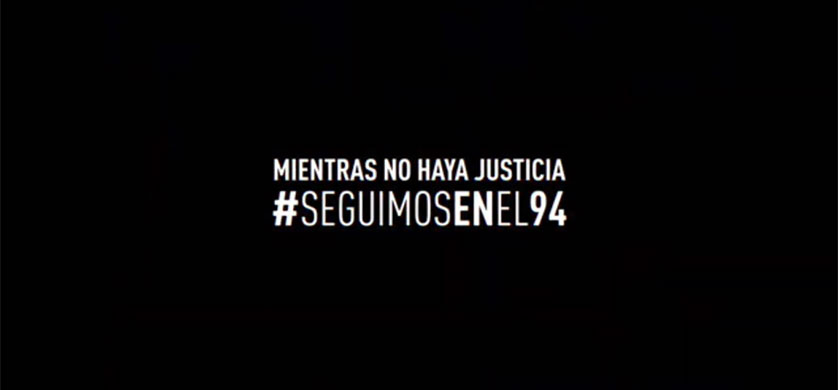"Seguimos en el 94", la campaña del CPA y Liebre amotinada por el 25 aniversario del atentado a la AMIA