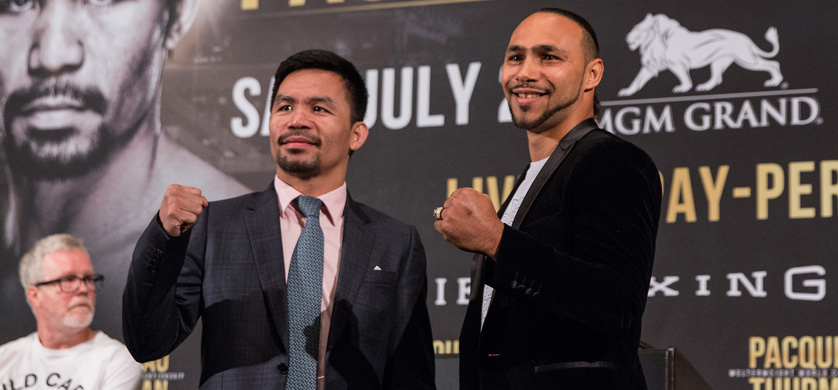 Pacquiao vs Thurman en ESPN KNOCKOUT