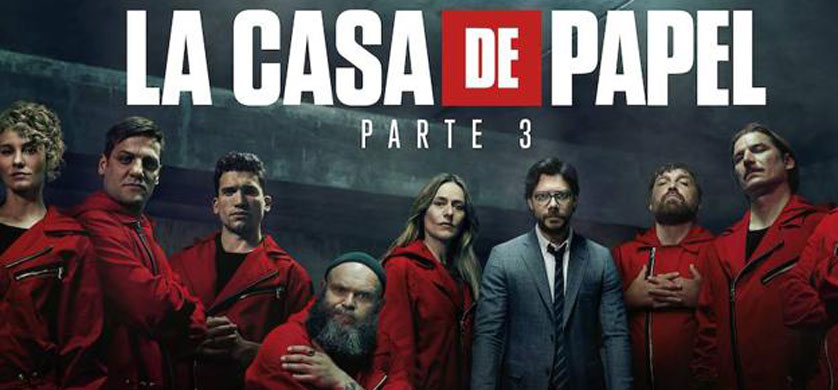 Números del estreno de “La Casa de Papel” en Twitter