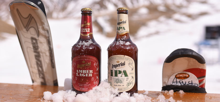 Acción de Cerveza Imperial durante el invierno