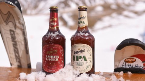 Acción de Cerveza Imperial durante el invierno
