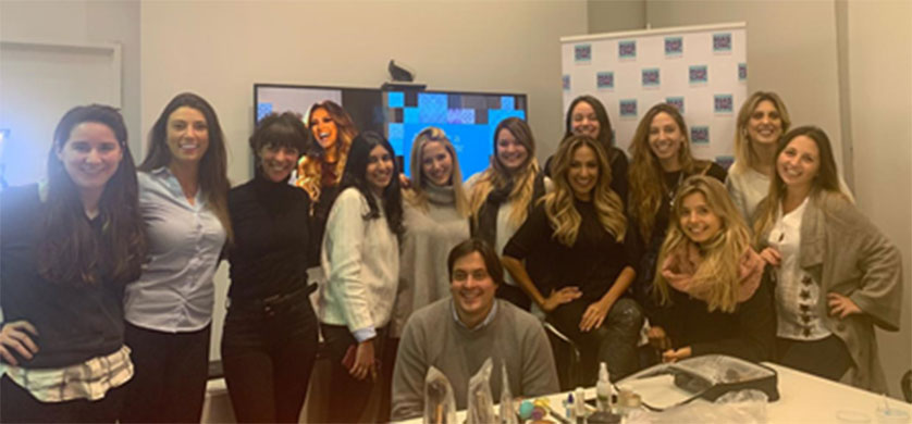 AMC Networks Latin America invitó a sus clientas a una Master Class de maquillaje