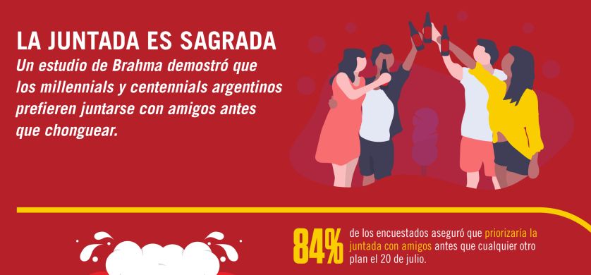 Acción del Brahma durante el Día del Amigo