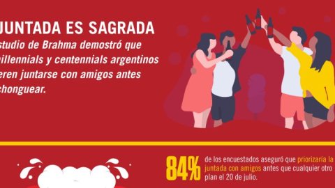 Acción del Brahma durante el Día del Amigo