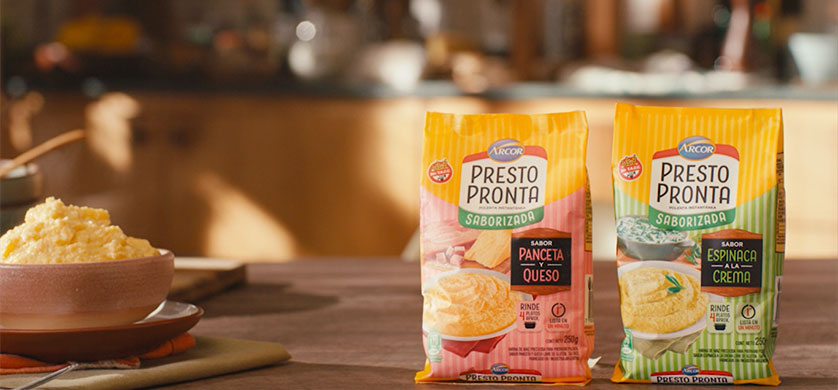 Don creó dos nuevos spots para la campaña de Polenta Presto Pronta