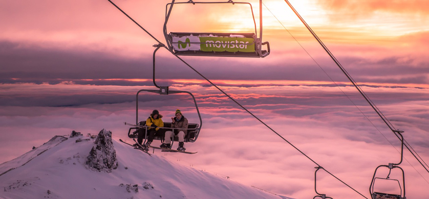 Movistar vuelve a apostar al invierno en Cerro Catedral