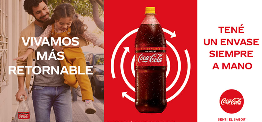 Coca-Cola presenta su campaña acompañando el consumo responsable