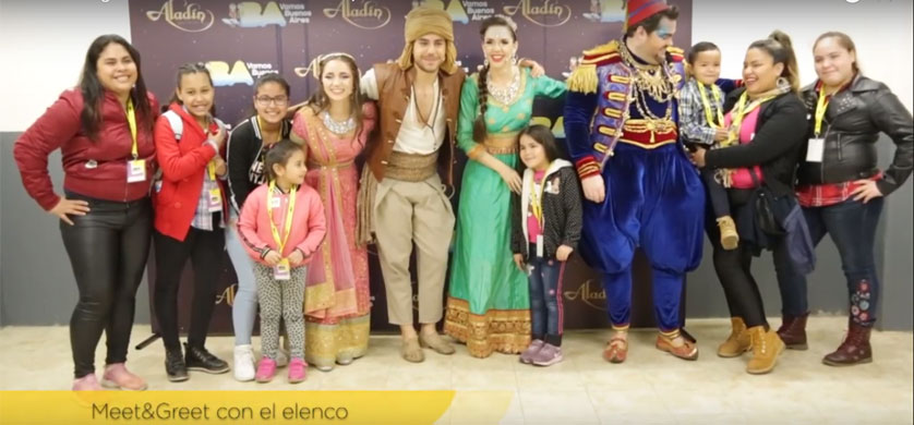 Acción del Gobierno de la Ciudad en “Aladín, Será Genial”