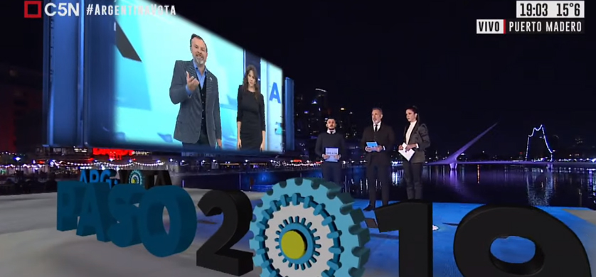 Cobertura de las PASO: C5N fue el canal más visto en TV abierta y cable
