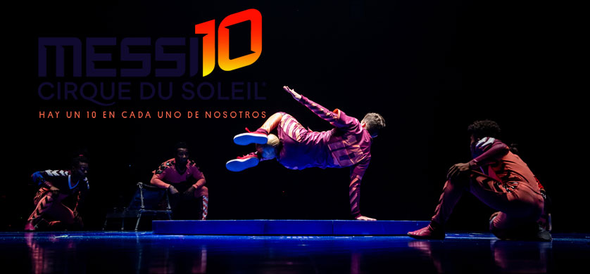 "Messi10" by Cirque du Soleil llegará a la Argentina